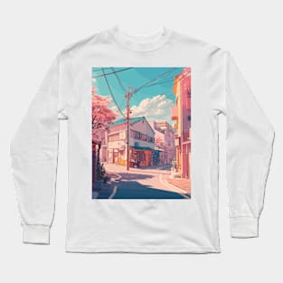 Lofi Aesthetic Vibe Long Sleeve T-Shirt